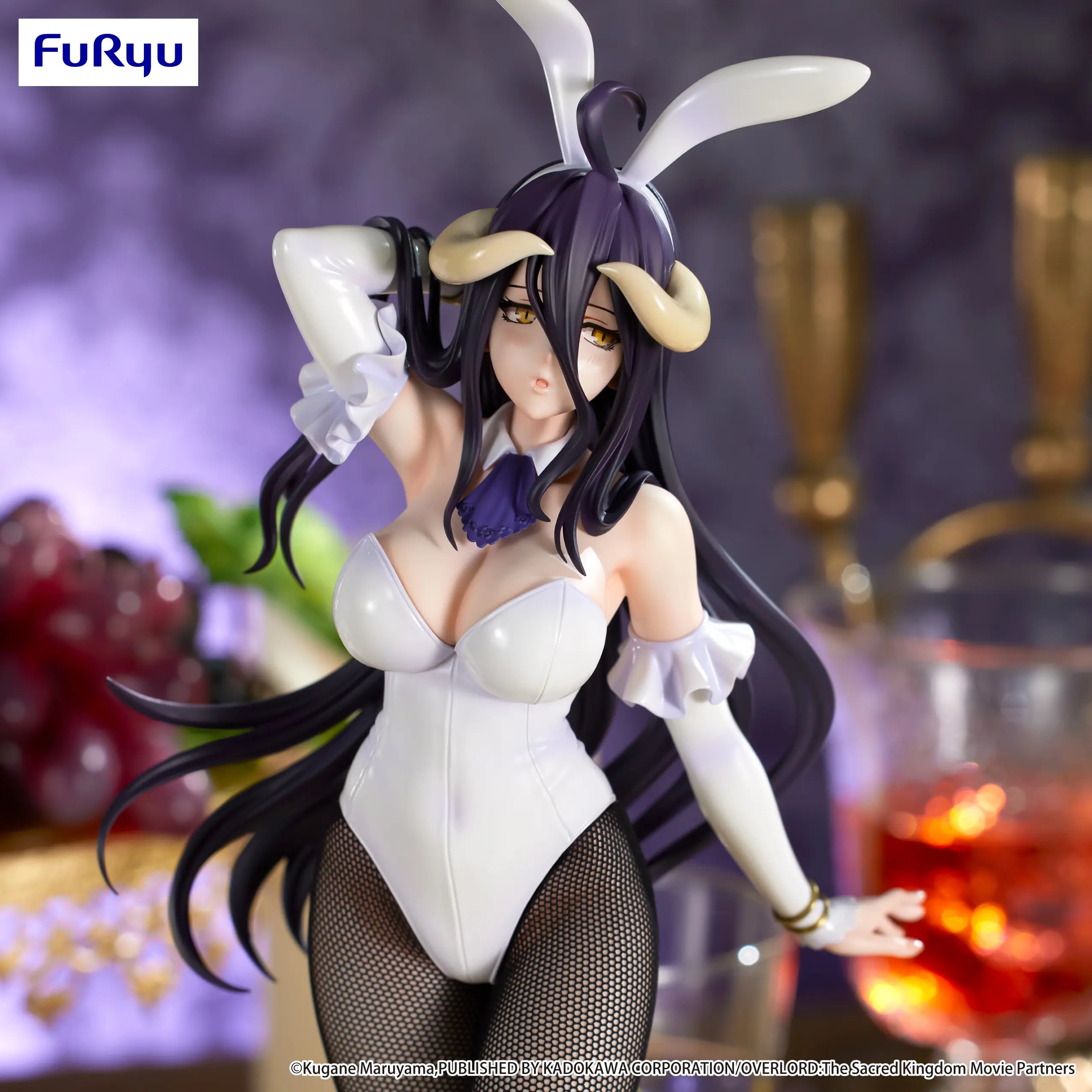 FURYU - OVERLORD BiCute Bunnies Figure -Albedo- (Licensed)