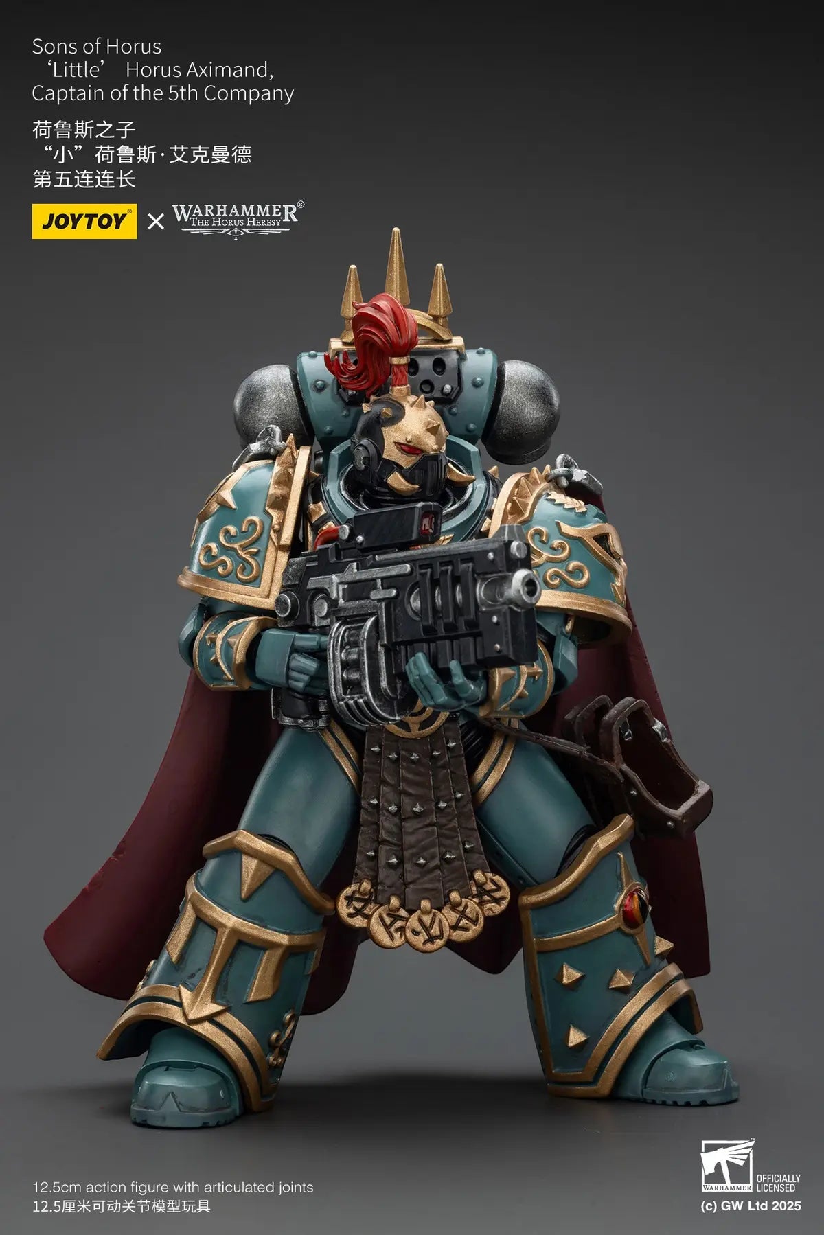 JOYTOY - Sons of Horus 'Little’ Horus Aximand,Captain of the 5th Company JT01833 (Licensed)