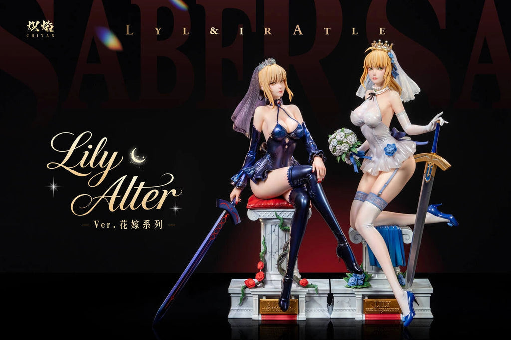 Lily Saber Fate Stay Night figura resina