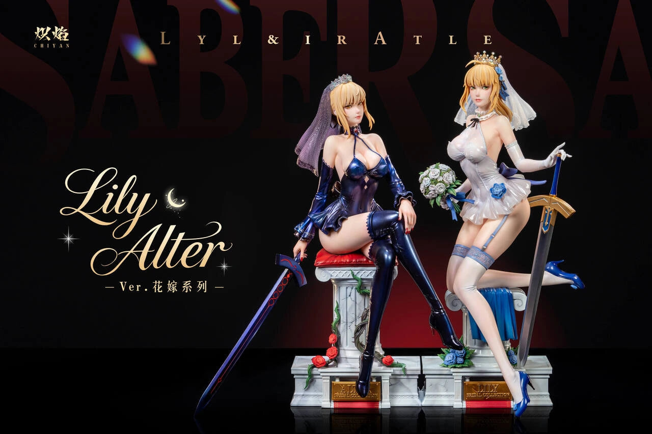 Lily Saber Fate Stay Night figura resina