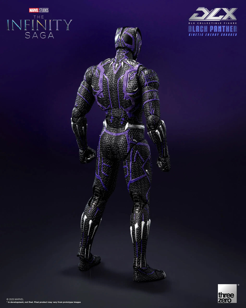 Threezero - Marvel Studios: The Infinity Saga DLX Black Panther (Kinetic Energy Charged) 3Z08210C0 (Licensed)
