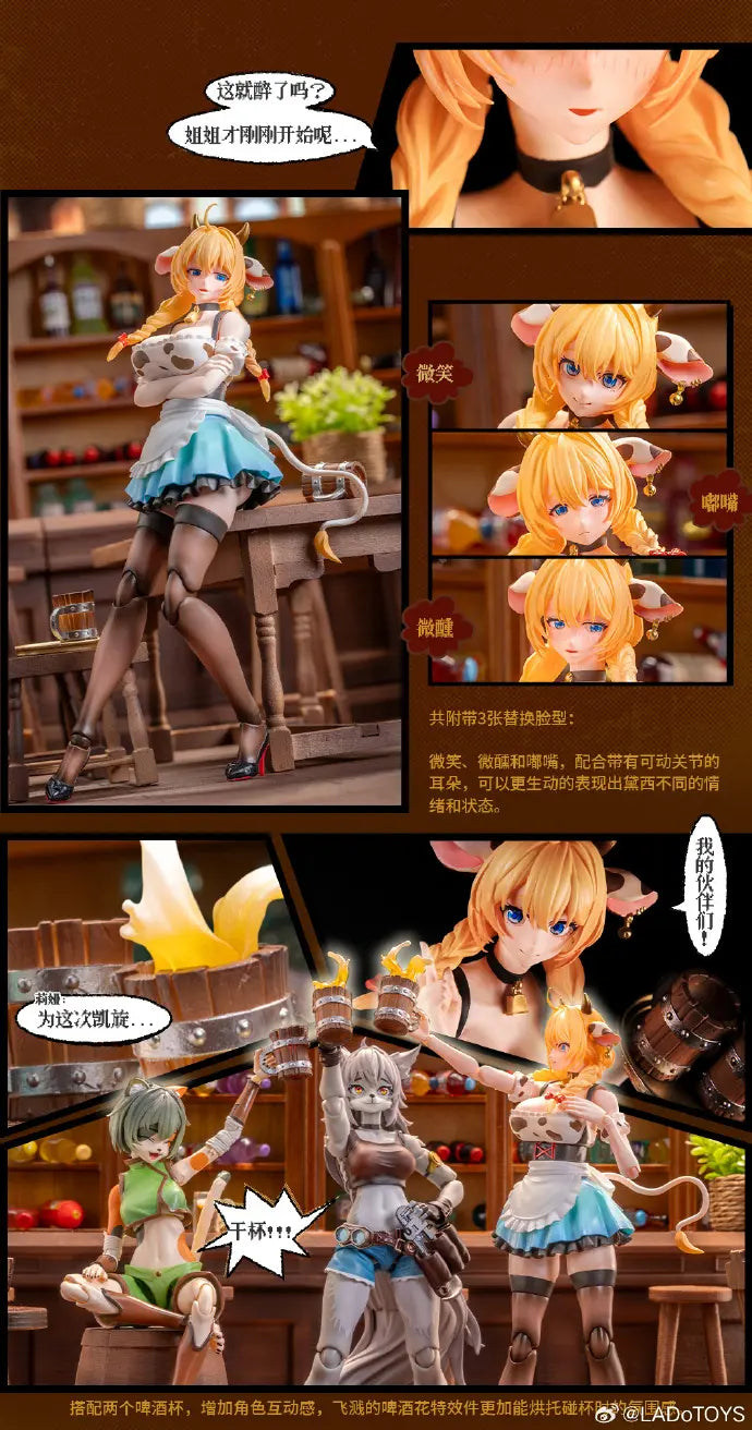 LADoTOYS Studio - 1/12 Daisy Taurus Waitress Ver. ERA-003 (Licensed)