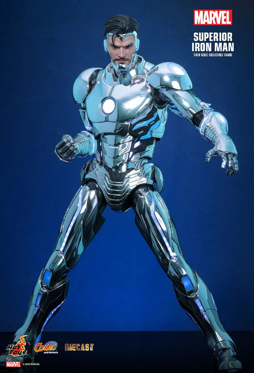 Hottoys - Marvel Comics Superior Iron Man 1/6th scale Collectible Figure CMS026D73 (Licensed)
