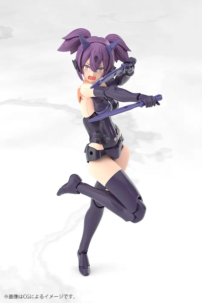 Kotobukiya - Megami Device ASRA NINJA KANAME SHADOW EDITION FULL PACKAGE 1/1 Plastic Model (Licensed)