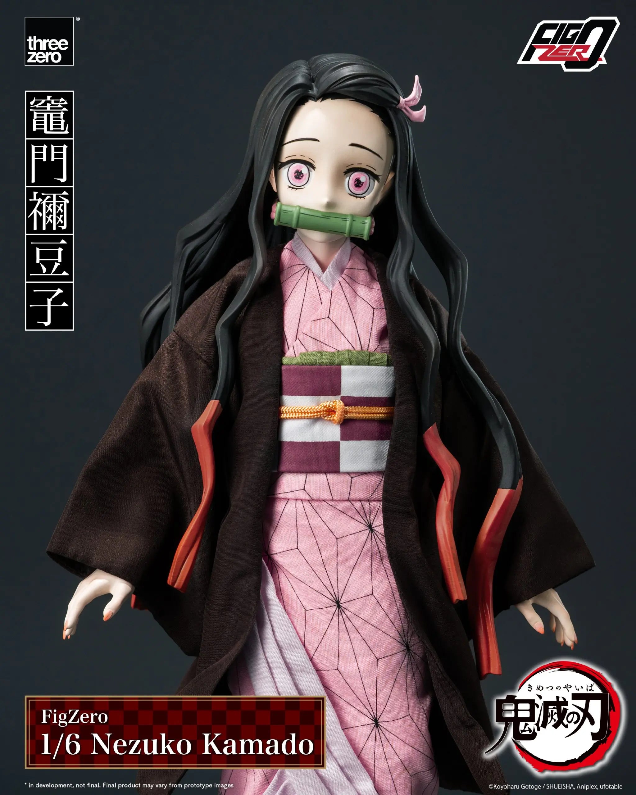 Threezero - Demon Slayer: Kimetsu no Yaiba FigZero 1/6 Nezuko Kamado 3Z06680W0 (Licensed)