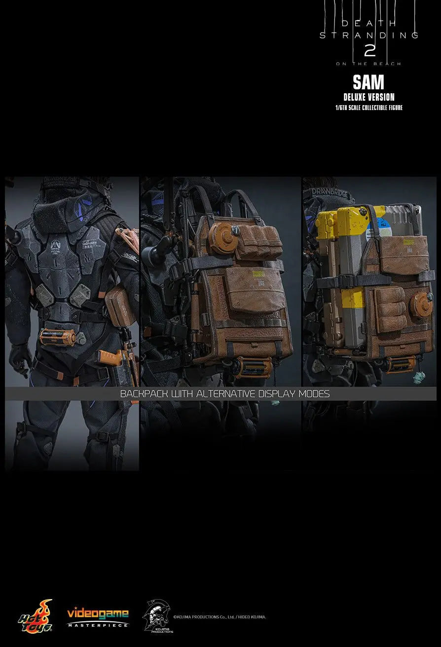 Hottoys - Death Stranding 2: On the Beach Sam 1/6th scale Collectible Figure VGM75 VGM76 (Licensed)