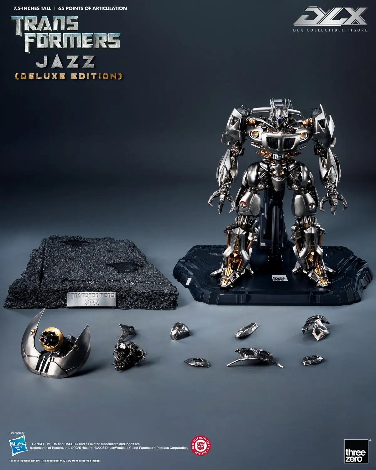 Threezero - Transformers DLX Jazz 3Z09000W0 3Z10460W0 (Licensed)