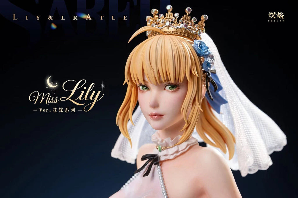 Lily Saber Fate Stay Night figura resina