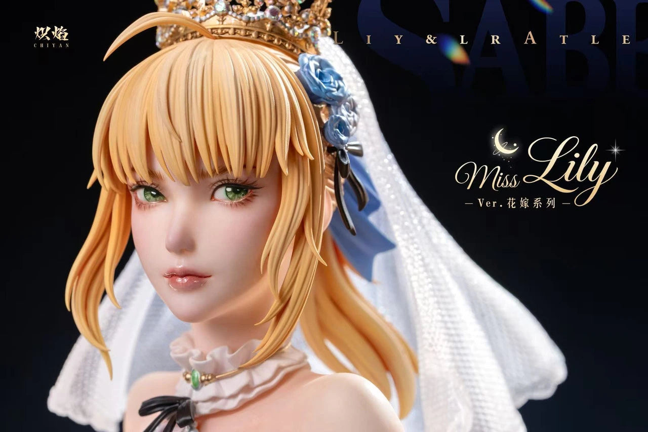 Lily Saber Fate Stay Night figura resina