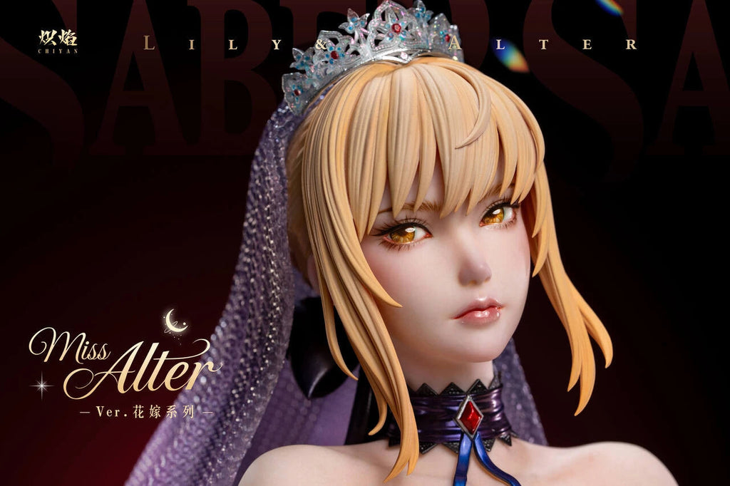 Lily Saber Fate Stay Night figura resina