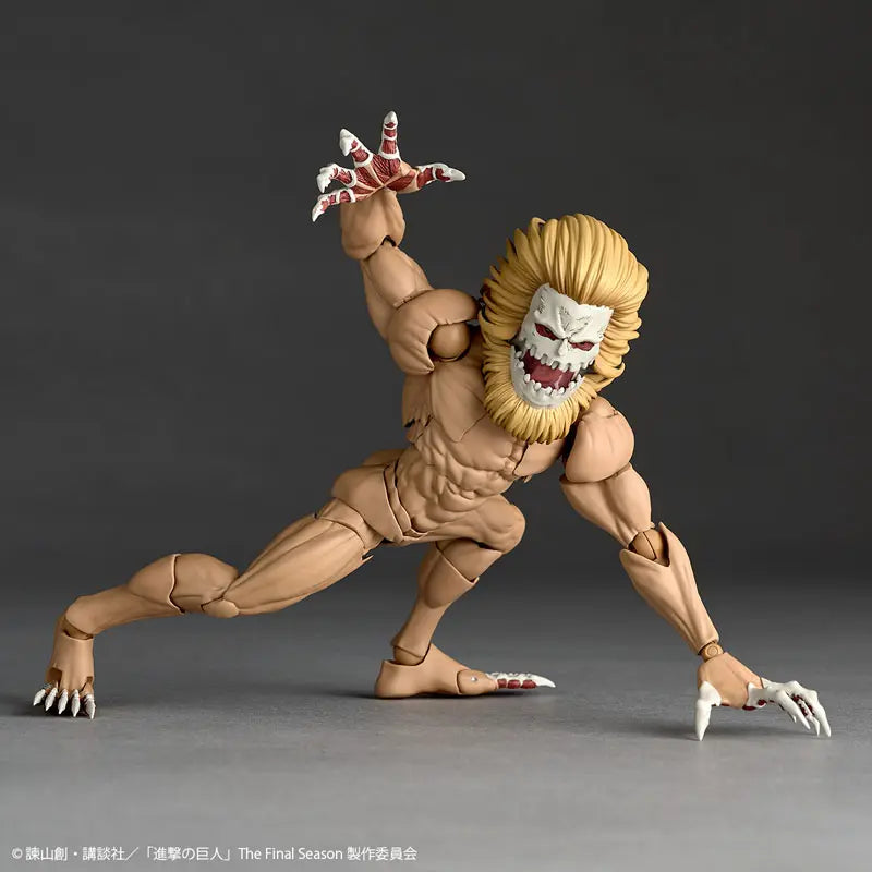 Kaiyodo - Revoltech Amazing Yamaguchi Attack on Titan Jaw Titan (Licensed)