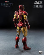 Threezero - Marvel Studios: The Infinity Saga DLX Iron Man Mark 6 Battle Damaged Version 3Z09180C0 (Licensed)