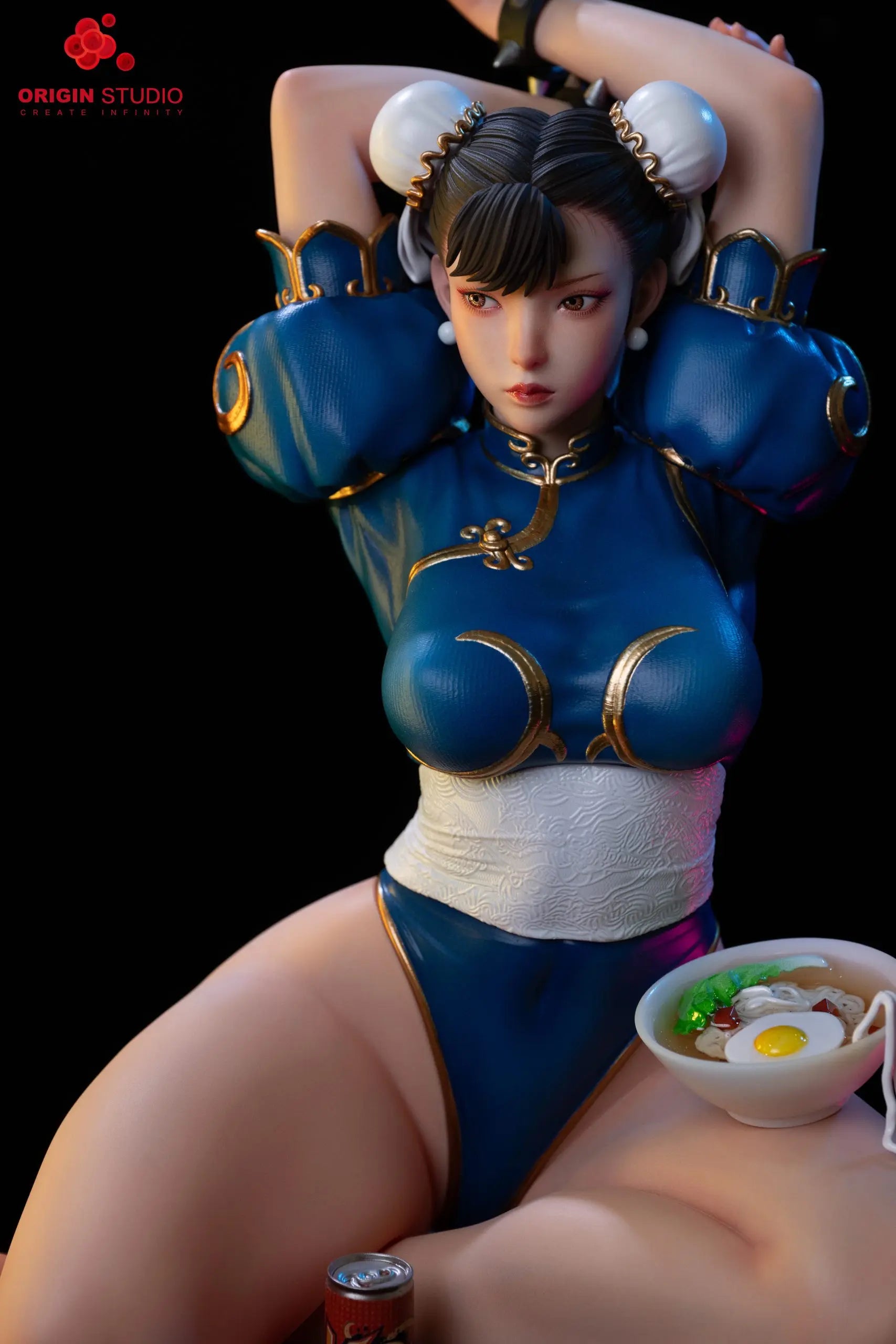 ORIGIN Studio - King of Fighters Light Statue of a Female Fighter Chun