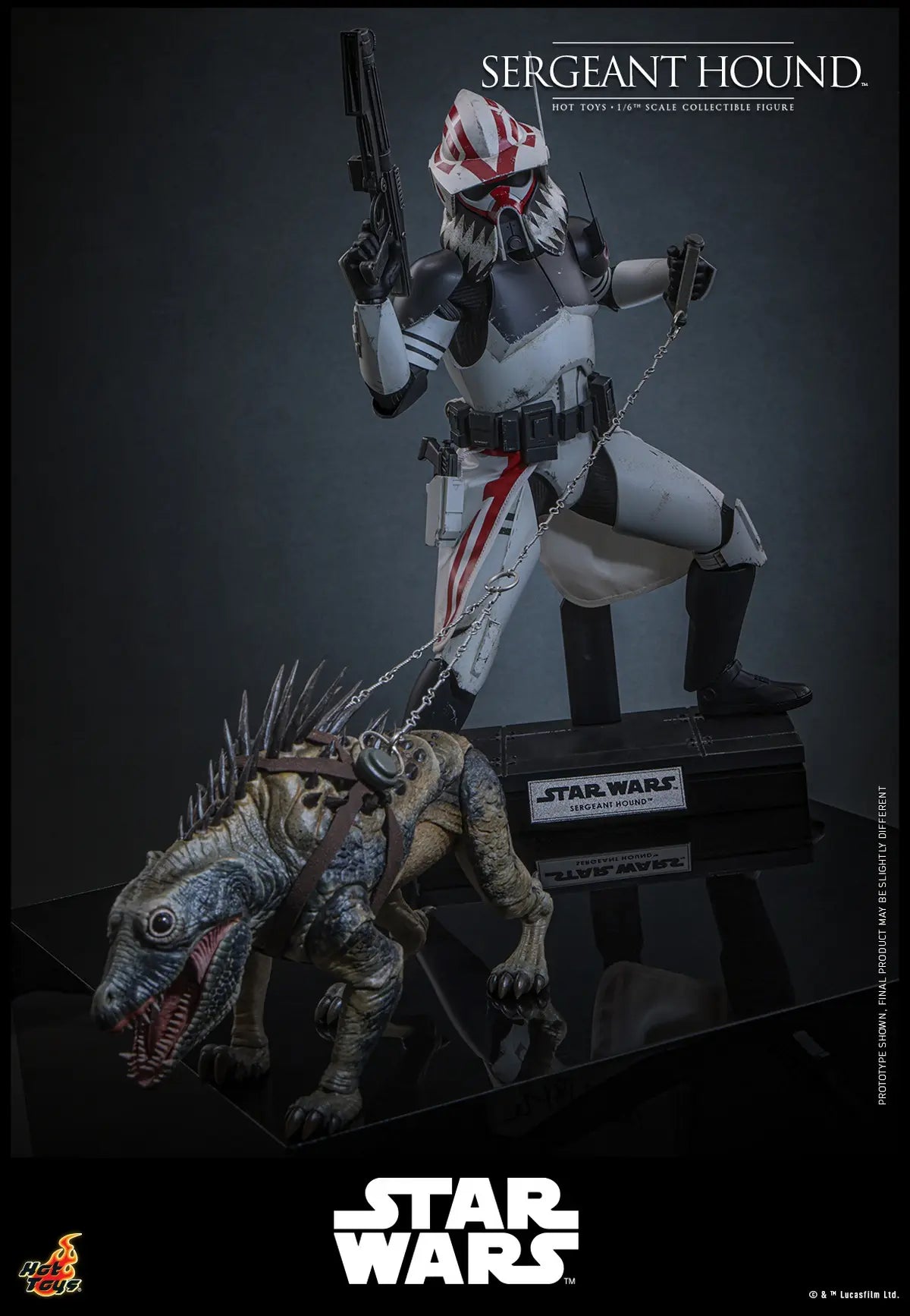 Hottoys - Sergeant Hound 1/6 Scale Collectible Figure TMS167 (Licensed)