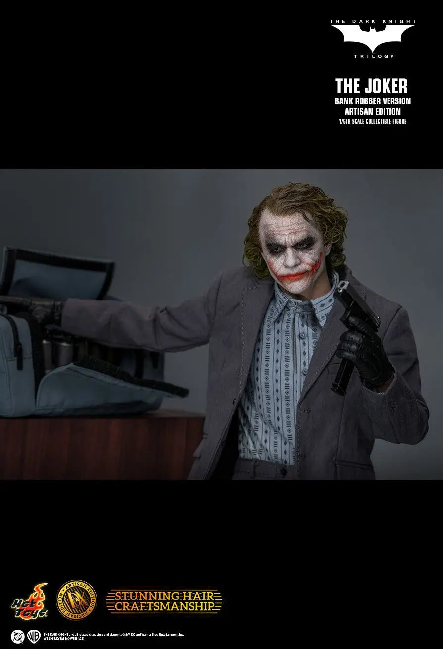 Hottoys - The Dark Knight Trilogy The Joker (Bank Robber Version) 1/6th scale Collectible Figure DX50 (Licensed)