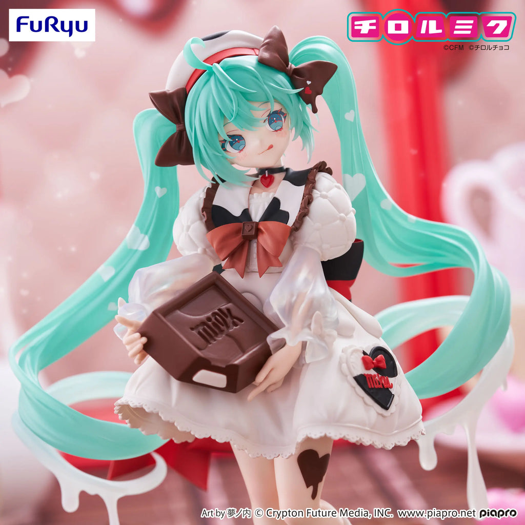 FURYU - Hatsune Miku×TIROL CHOCO Trio-Try-iT Figure Hatsune Miku×TIROL CHOCO Milk ver. (Licensed)