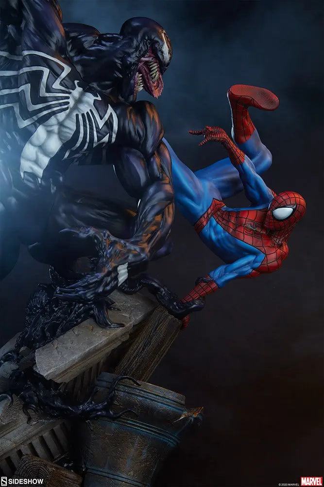 Sideshow Collectibles - Spider Man vs Venom Maquette 200561 (Licensed)