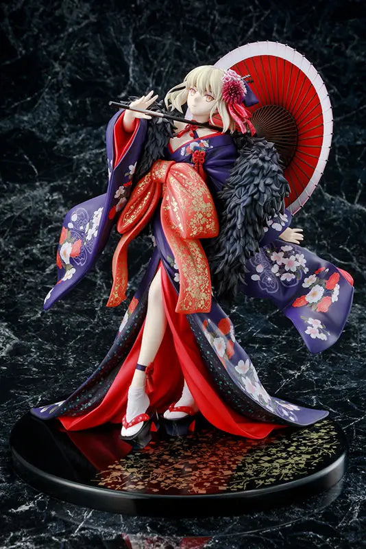 KADOKAWA - KDcolle Fate/stay night [Heaven's Feel] Saber Alter Kimono ver. 1/7 Complete Figure (Licensed)