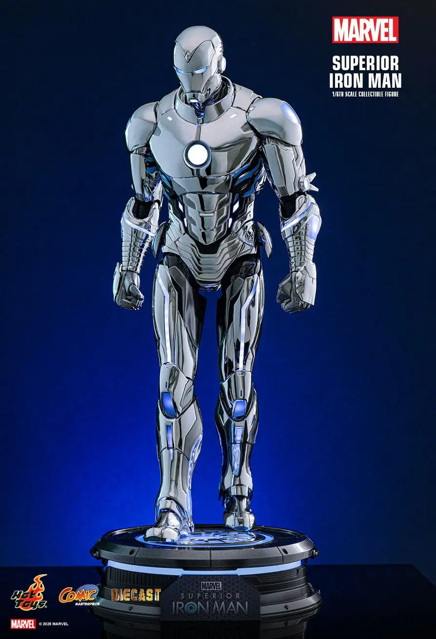 Hottoys - Marvel Comics Superior Iron Man 1/6th scale Collectible Figure CMS026D73 (Licensed)