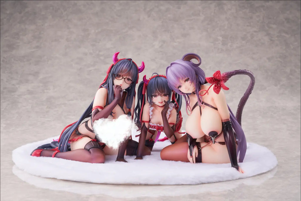 HOTVENUS - Succubus Homestay Series Sakuma Shiori & Sakuma Shizune & Sakuma Shizuku 1/5 Figure (Licensed)