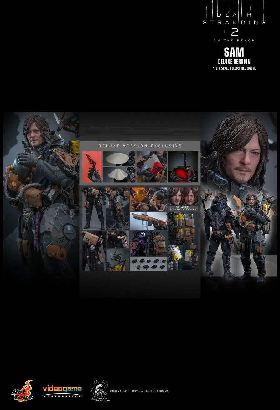 Hottoys - Death Stranding 2: On the Beach Sam 1/6th scale Collectible Figure VGM75 VGM76 (Licensed)