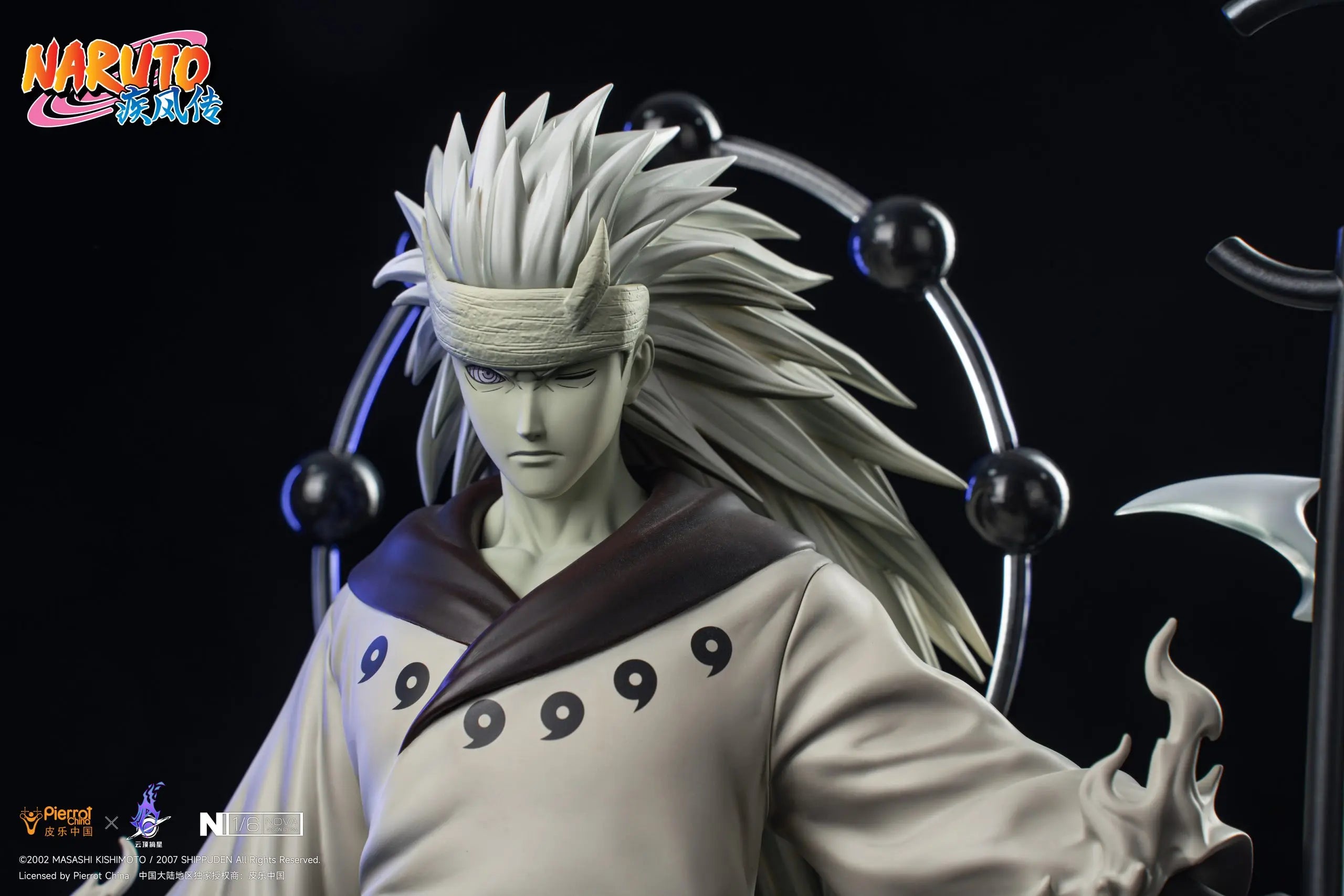 Pickstar Studio - Naruto Officially Licensed Uchiha Madara 1/6 Statue & Uchiha Obito 1/6 Statue (Licensed)