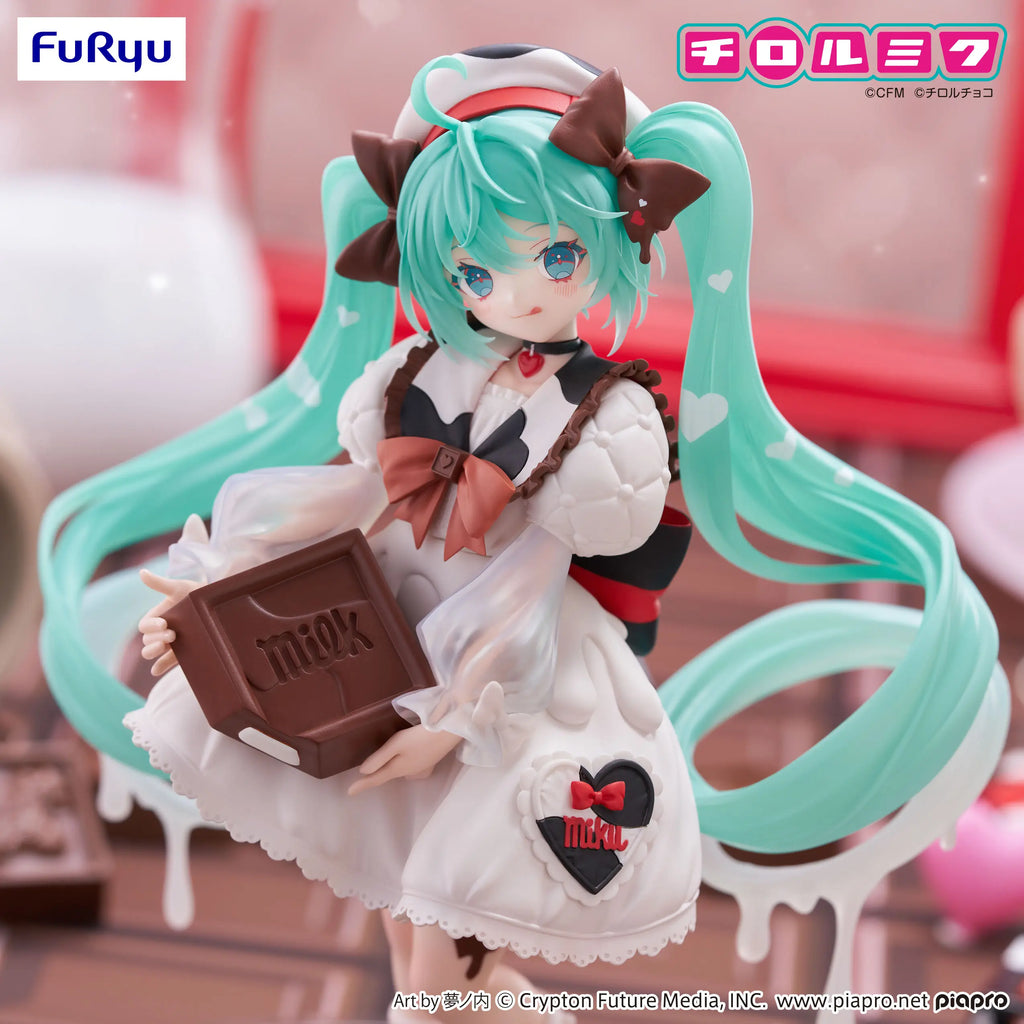 FURYU - Hatsune Miku×TIROL CHOCO Trio-Try-iT Figure Hatsune Miku×TIROL CHOCO Milk ver. (Licensed)