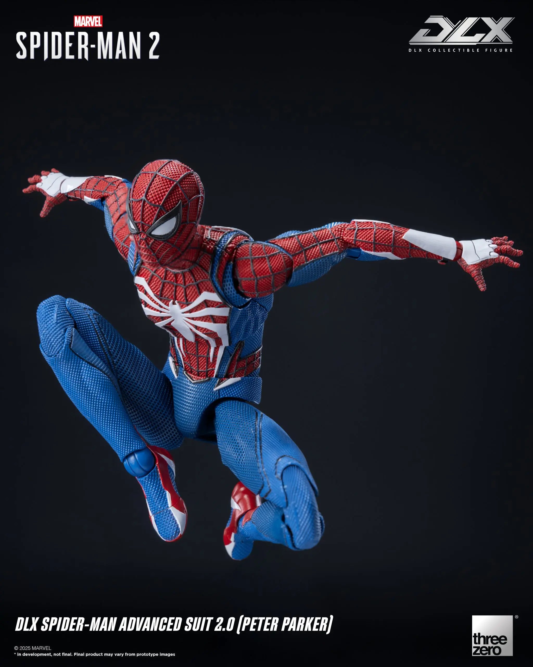 Threezero - Marvel’s Spider-Man 2 DLX Spider-Man Advanced Suit 2.0 (Peter Parker) (Licensed)