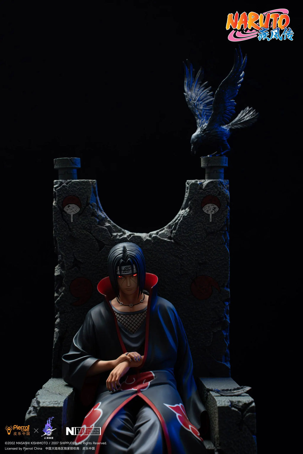 Pickstar Studio - Naruto Officially Licensed Uchiha Itachi 1/6 Statue (Licensed)