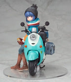 Alter - Yuru Camp Rin Shima with Scooter 1/10 Complete Figure (Licensed)
