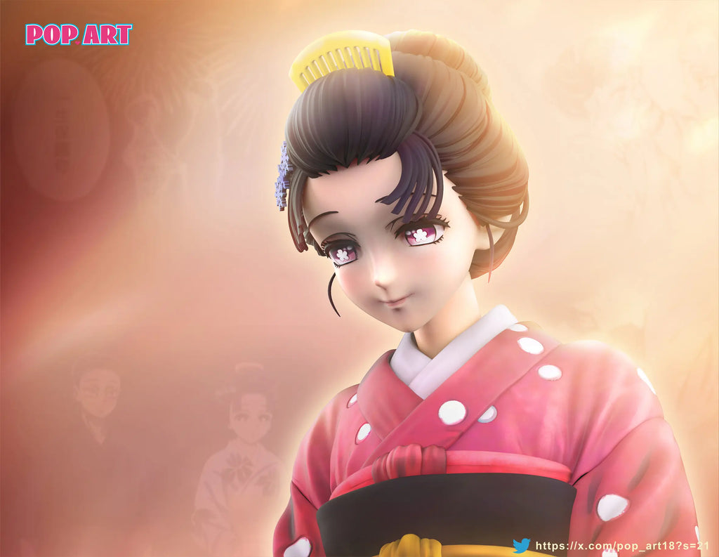 POP.ART Studio - Demon Slayer Akaza & Koyuki