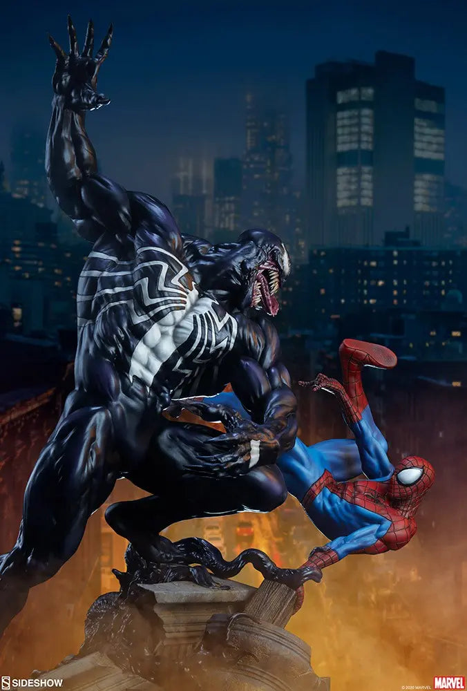 Sideshow Collectibles - Spider Man vs Venom Maquette 200561 (Licensed)