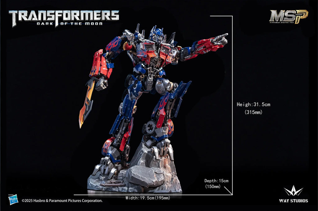 WAY Studio - Transformers: Dark of the Moon MSP Series Optimus Prime (Licensed)