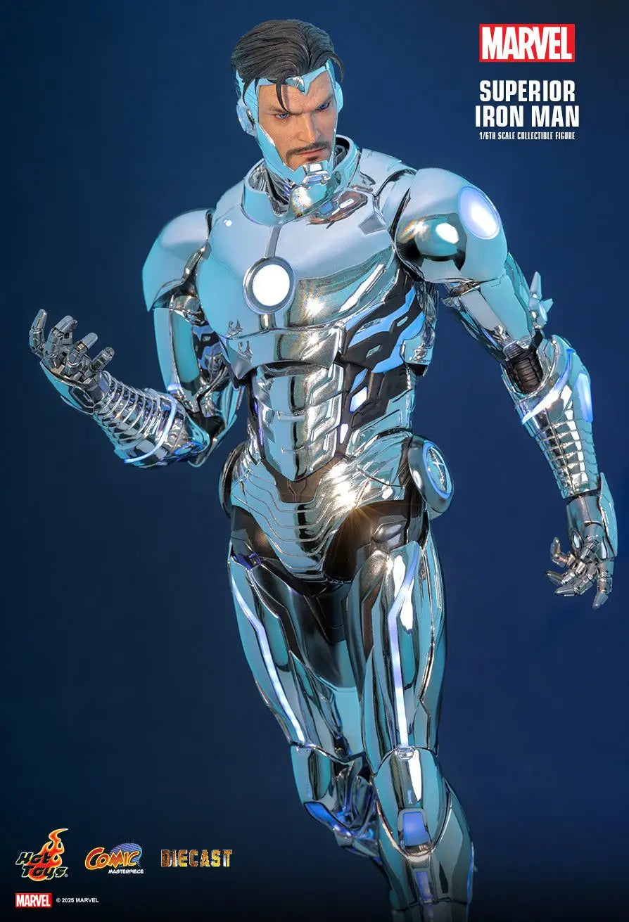 Hottoys - Marvel Comics Superior Iron Man 1/6th scale Collectible Figure CMS026D73 (Licensed)