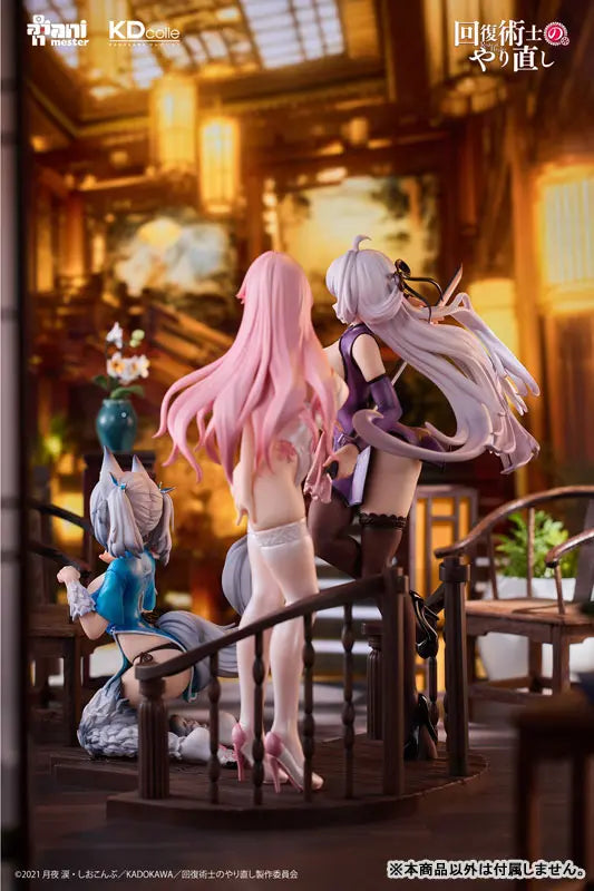 KADOKAWA - KDcolle Redo of Healer -Freia & Kureha & Setsuna - Chinese Dress Ver. 1/7 Complete Figure (Licensed)