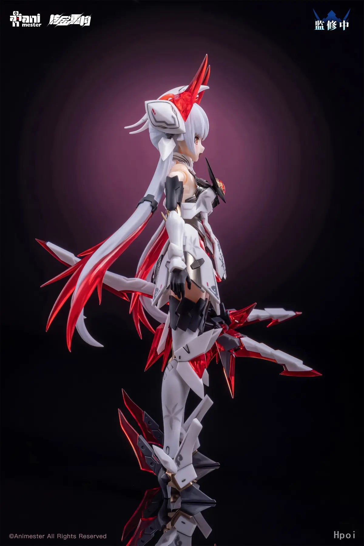 AniMester X Nuclear Gold Reconstruction - Polaris Star White 1/12 Plastic Model Kit (Licensed)