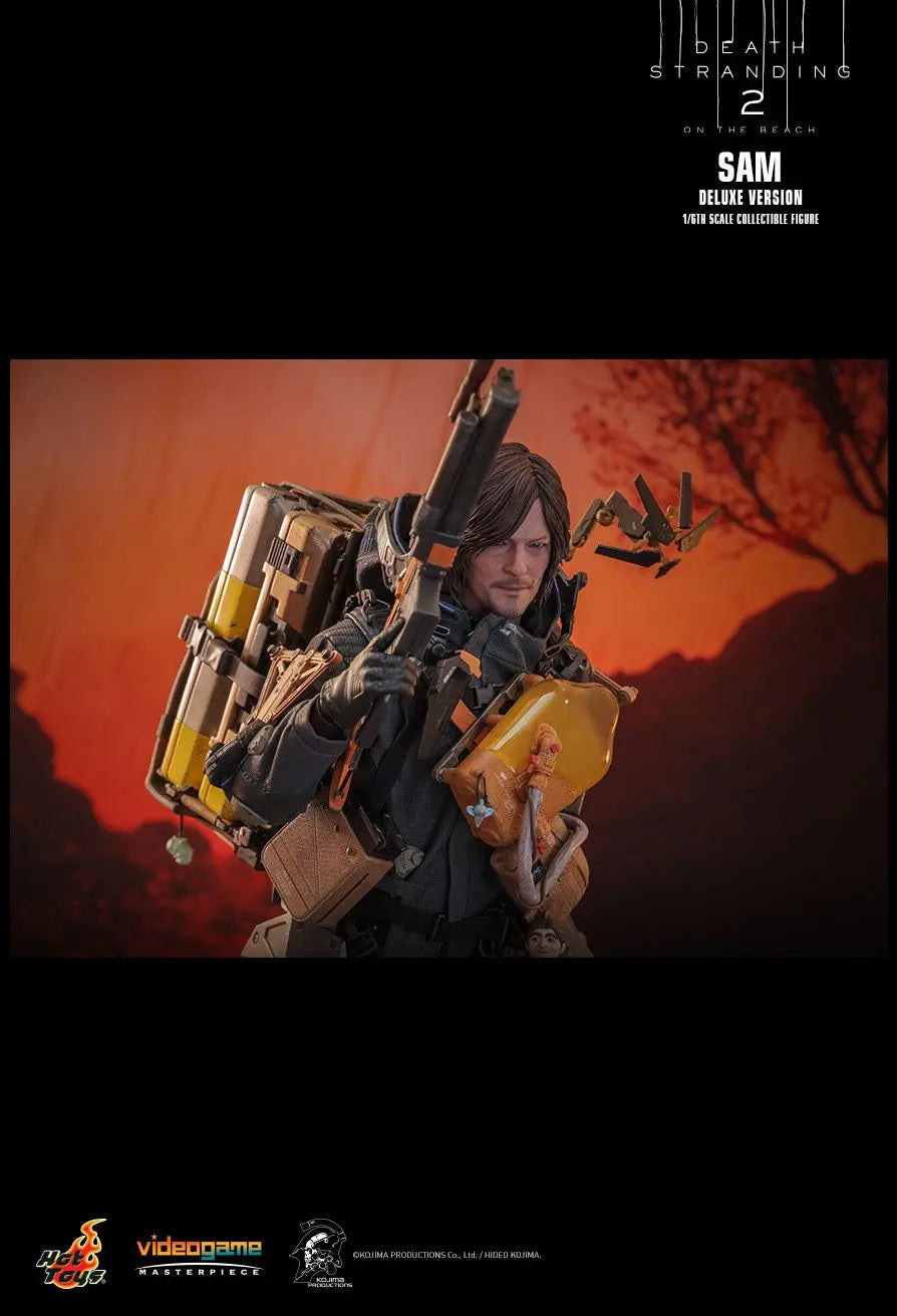 Hottoys - Death Stranding 2: On the Beach Sam 1/6th scale Collectible Figure VGM75 VGM76 (Licensed)