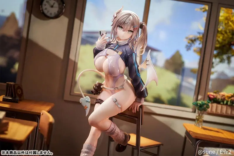 Hobby Chaton - Mukuchikei Gal Succubus Yuki Shinomiya Illustrated by sune 16 Complete Figure (Licensed)