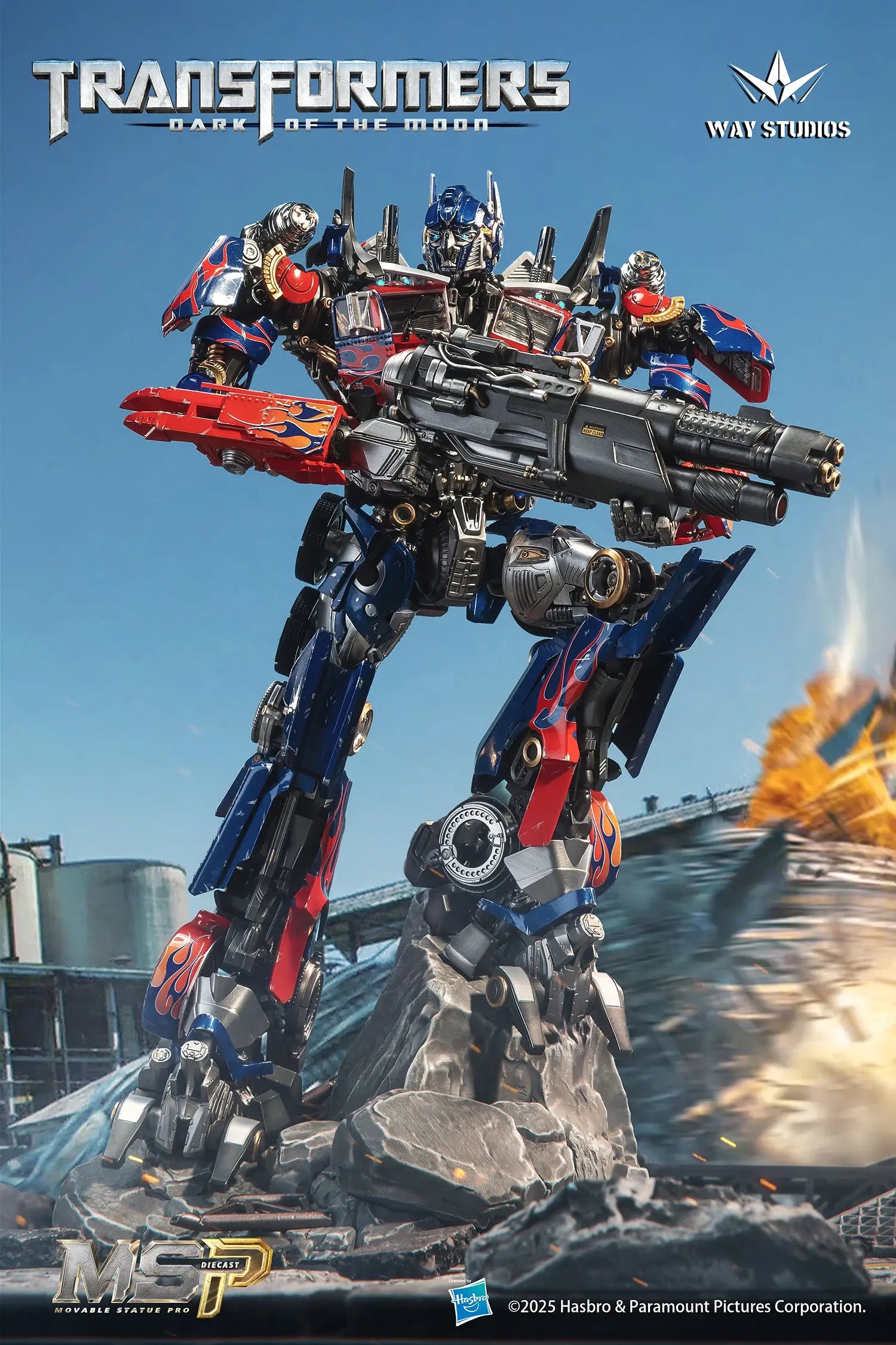 WAY Studio - Transformers: Dark of the Moon MSP Series Optimus Prime (Licensed)