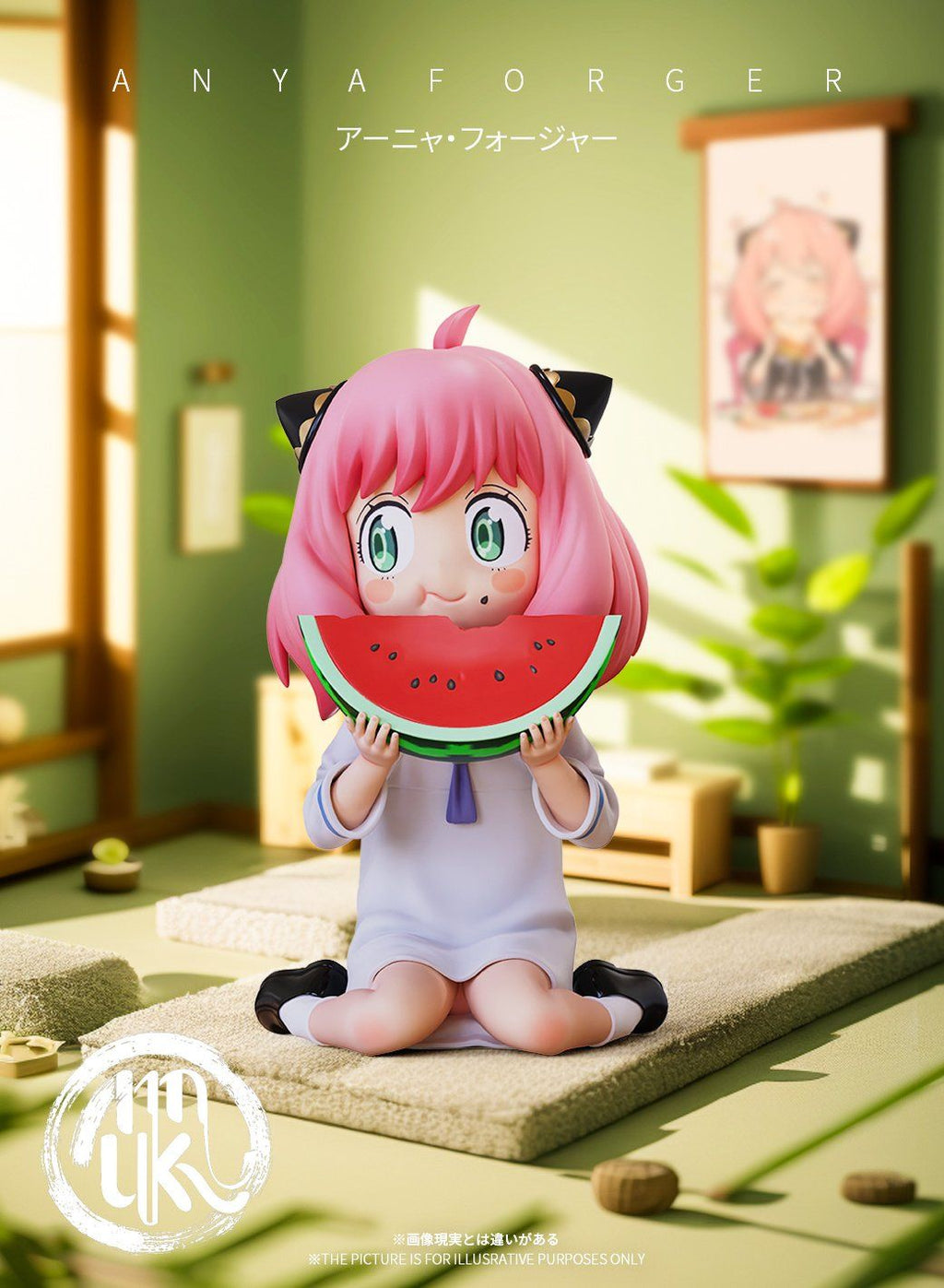 MoKu Studio - Spy x Family Anya eating watermelon