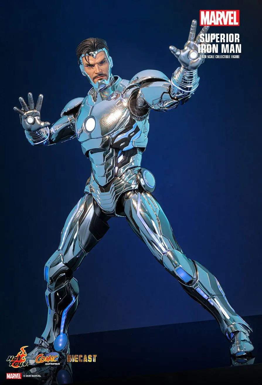 Hottoys - Marvel Comics Superior Iron Man 1/6th scale Collectible Figure CMS026D73 (Licensed)