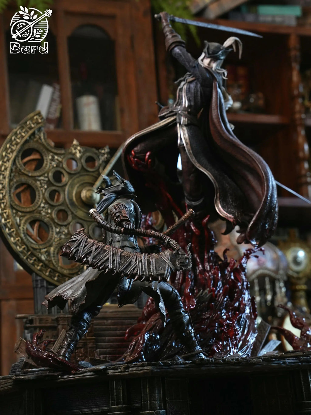 Bard Studio - Bloodborne Fight in the Astral Clock Tower Lady Maria vs. Hunter