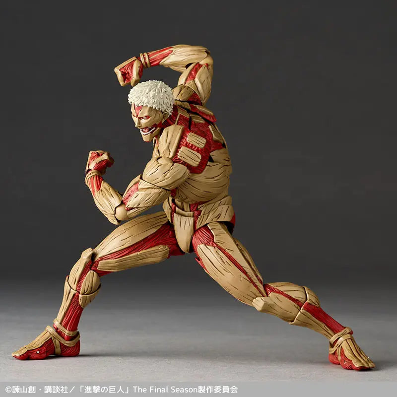 Kaiyodo - Revoltech Amazing Yamaguchi Attack on Titan Armored Titan & Female Titan (Licensed)