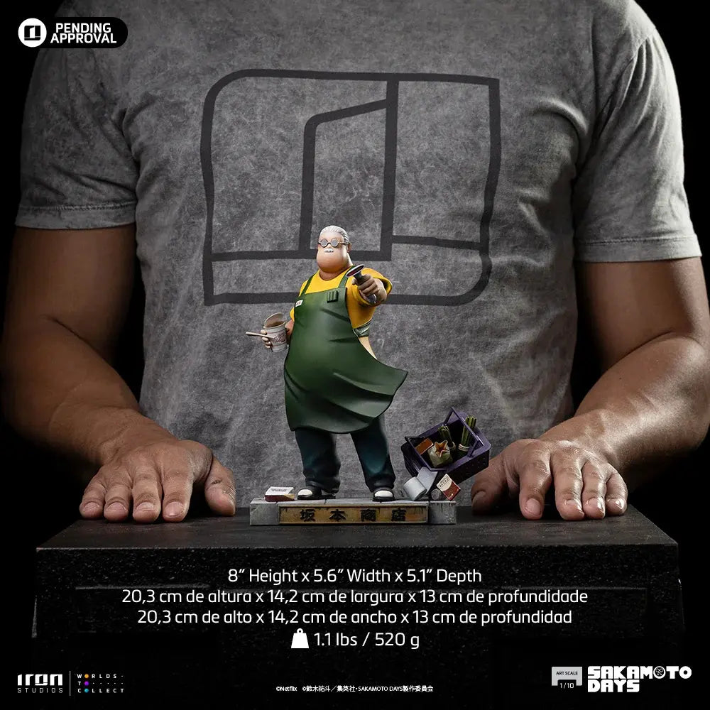 Iron Studio - Sakamoto Days 1/10 Taro Sakamoto Statue NETFX129725-10 NETFX127525-10 (Licensed)