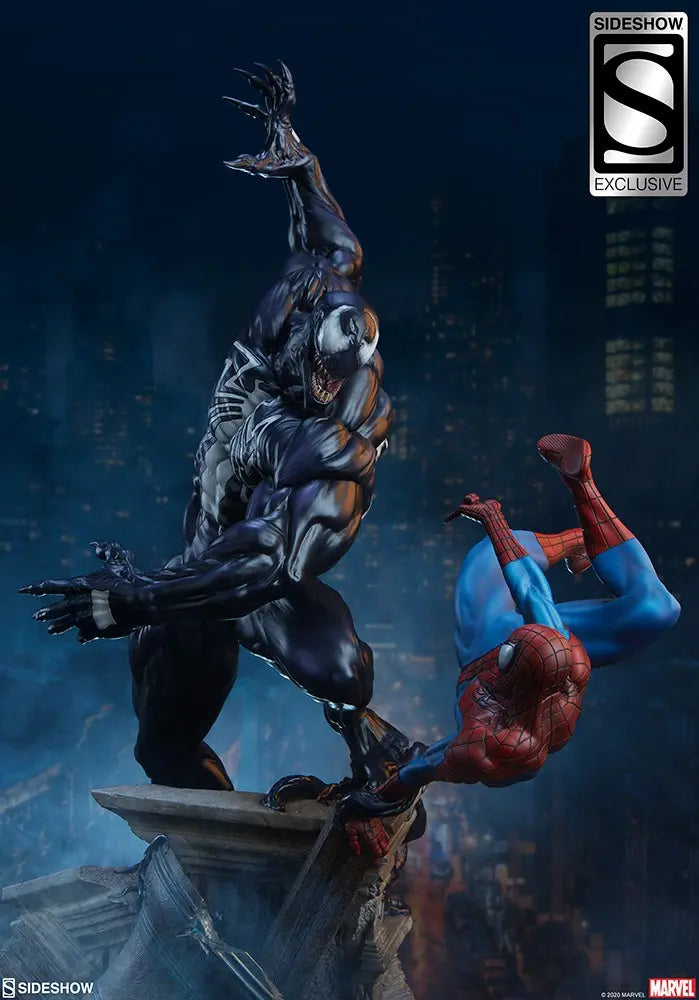 Sideshow Collectibles - Spider Man vs Venom Maquette 200561 (Licensed)