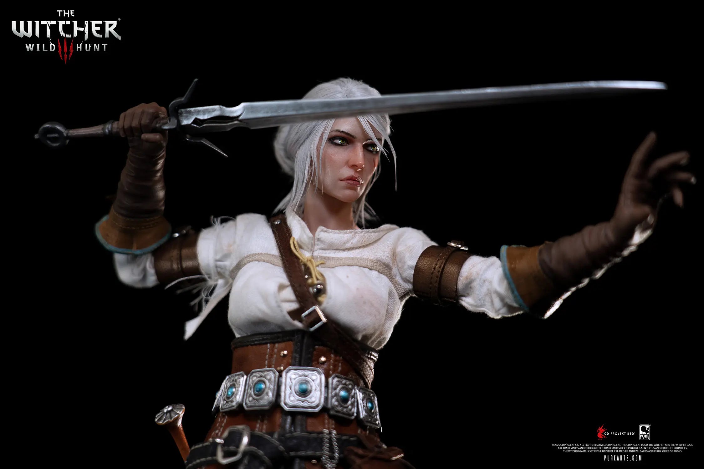 PureArts Studio - The Witcher 3: The Wild Hunt Ciri of the Cintra 1 / 6 Scale Articulated Figure (Licensed)