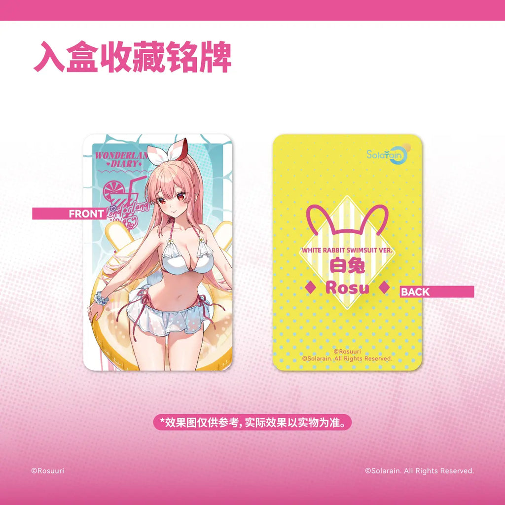 Solarain Toys - Original Cheshire Cat Mika & White Rabbit Rosu 1/7 Swimsuit ver. (Licensed)