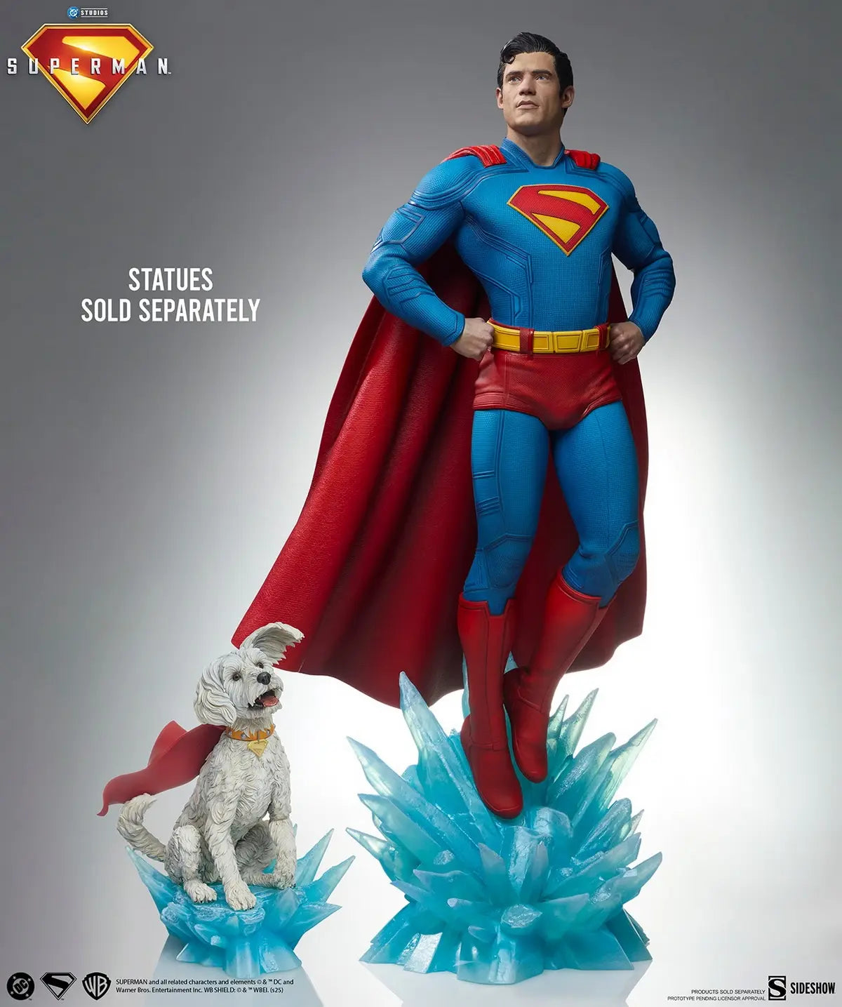 Sideshow Collectibles - Collectibles DC Comics Superman & Krypto 300982 300997 (Licensed)