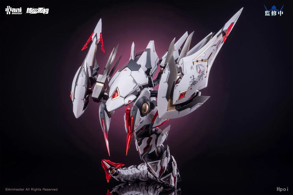 AniMester X Nuclear Gold Reconstruction - Polaris Star White 1/12 Plastic Model Kit (Licensed)