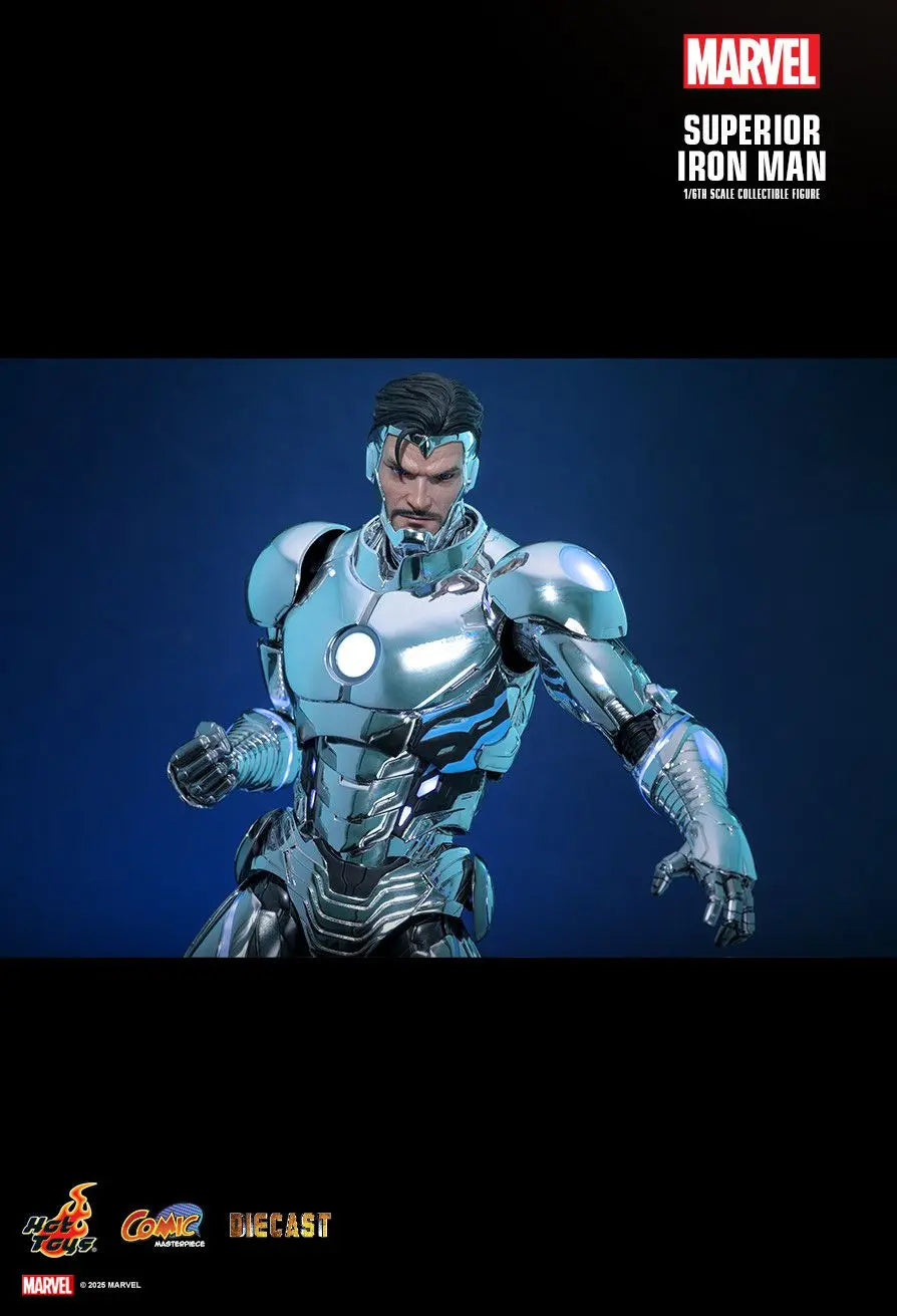 Hottoys - Marvel Comics Superior Iron Man 1/6th scale Collectible Figure CMS026D73 (Licensed)